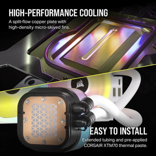 Corsair iCUE LINK H150i RGB White 360mm CPU Liquid Cooler